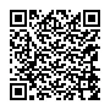 QR Code สำหรับหมายเลขโทรศัพท์ +12164554842