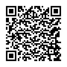 QR-code voor telefoonnummer +12164556445