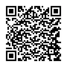 QR-код для номера телефона +12164556674