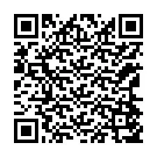 Código QR para número de teléfono +12164557241