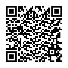 Kode QR untuk nomor Telepon +12164558554