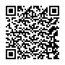 QR код за телефонен номер +12164558555