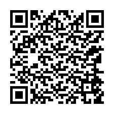 Código QR para número de teléfono +12164559888