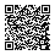 Kod QR dla numeru telefonu +12164580116