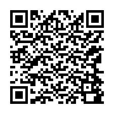 QR код за телефонен номер +12164580228