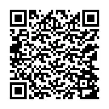 Código QR para número de teléfono +12164583398