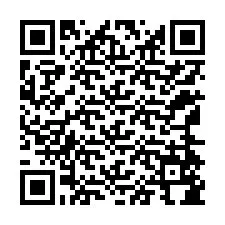 QR-код для номера телефона +12164584480