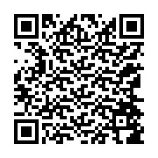 QR код за телефонен номер +12164586798