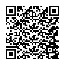 QR-code voor telefoonnummer +12164587366