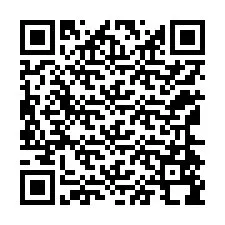 QR-kood telefoninumbri jaoks +12164598154