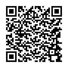 QR-код для номера телефона +12164598156