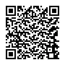 Código QR para número de telefone +12164640834