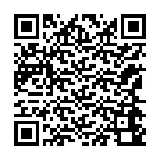 Código QR para número de telefone +12164640865