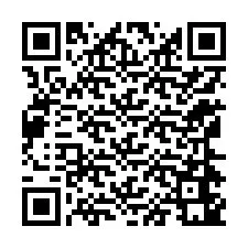 QR код за телефонен номер +12164641156