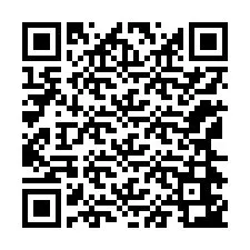 Codice QR per il numero di telefono +12164643075