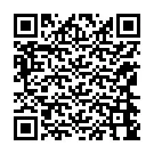 QR код за телефонен номер +12164644072