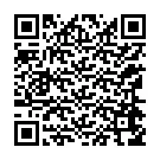Código QR para número de teléfono +12164656958