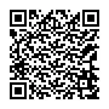 Código QR para número de teléfono +12164657501