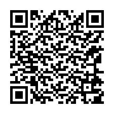 QR-код для номера телефона +12164705802