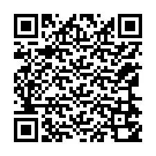 QR-код для номера телефона +12164750009