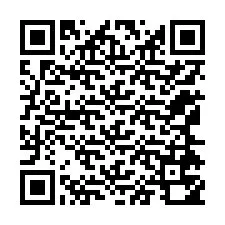 QR код за телефонен номер +12164750863