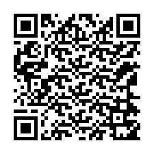 Código QR para número de teléfono +12164751011