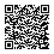 Codice QR per il numero di telefono +12164753948