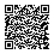 Código QR para número de teléfono +12164756845