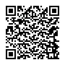 QR-koodi puhelinnumerolle +12164861207