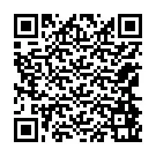 QR код за телефонен номер +12164861577