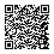 QR код за телефонен номер +12164862357