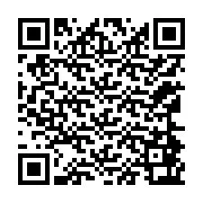 QR-koodi puhelinnumerolle +12164863119