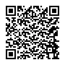 Codice QR per il numero di telefono +12164864643