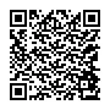 Código QR para número de teléfono +12164873798