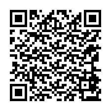 QR код за телефонен номер +12164873802