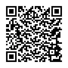 QR код за телефонен номер +12164873807