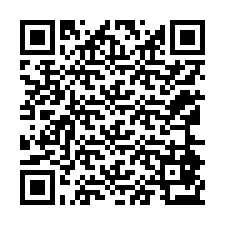 QR код за телефонен номер +12164873809