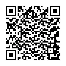 QR Code สำหรับหมายเลขโทรศัพท์ +12164873810