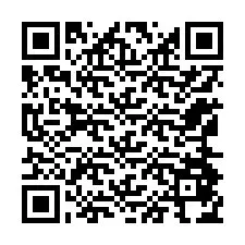 QR-Code für Telefonnummer +12164874387