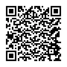 Codice QR per il numero di telefono +12164874391