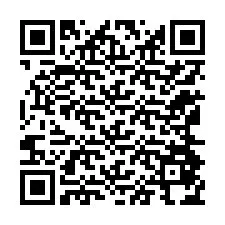 QR-код для номера телефона +12164874396