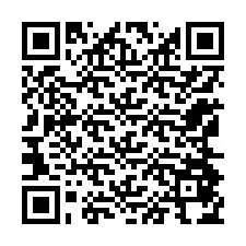 QR-koodi puhelinnumerolle +12164874397