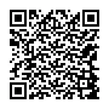 Codice QR per il numero di telefono +12164887027