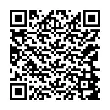 Codice QR per il numero di telefono +12164887029