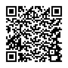 QR Code สำหรับหมายเลขโทรศัพท์ +12164890172