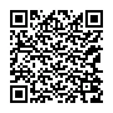 Código QR para número de teléfono +12165026220