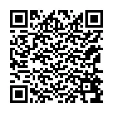 Código QR para número de teléfono +12165496615