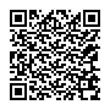 Codice QR per il numero di telefono +12165638109