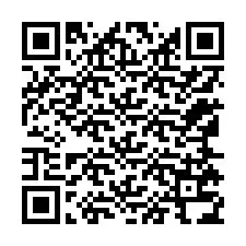 Codice QR per il numero di telefono +12165734289