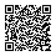 Kode QR untuk nomor Telepon +12165734291